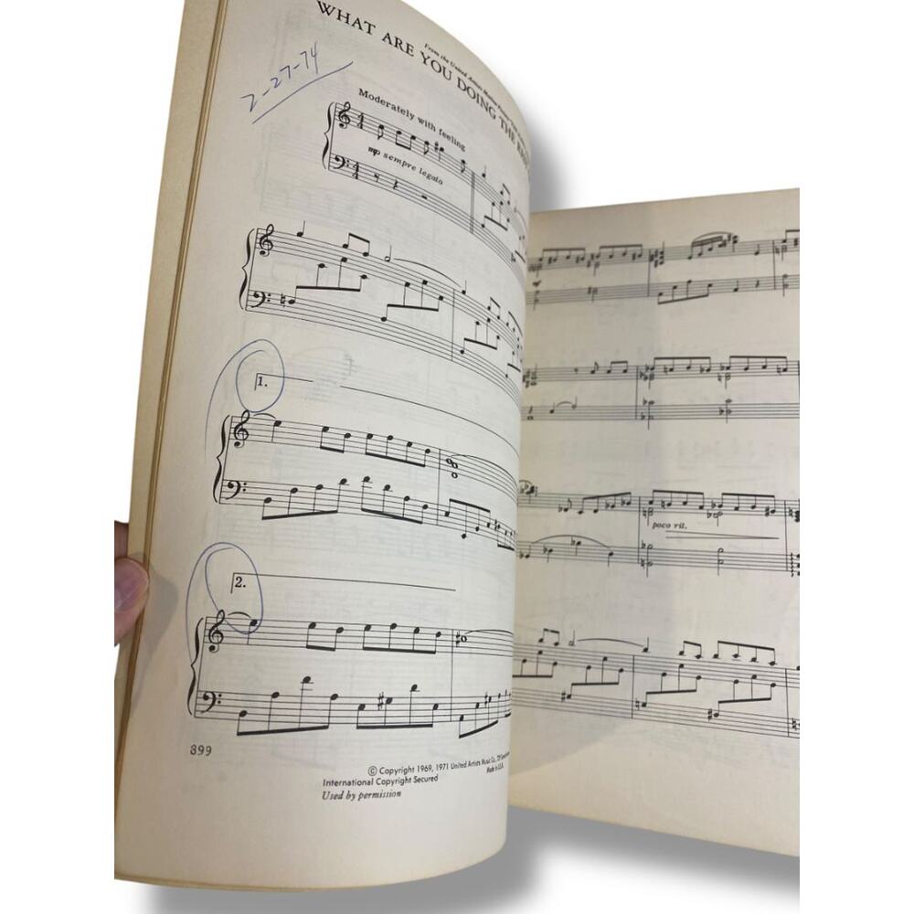 Vintage John Lanes Intermediate Piano Solos Book Two Big 3 - Picture 3 of 8